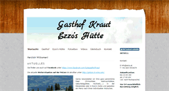 Desktop Screenshot of ezzo.at
